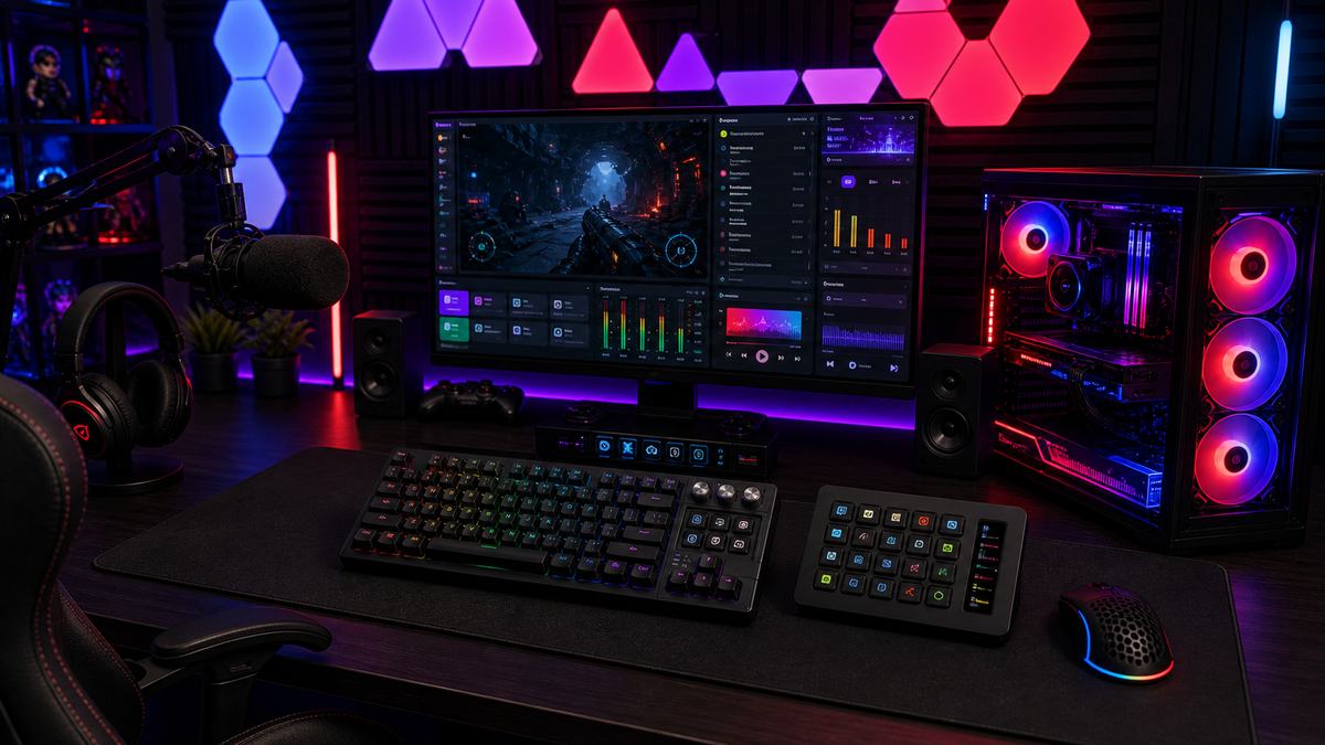 Best Keyboard for Gaming Room OBS and Discord – MiraBox