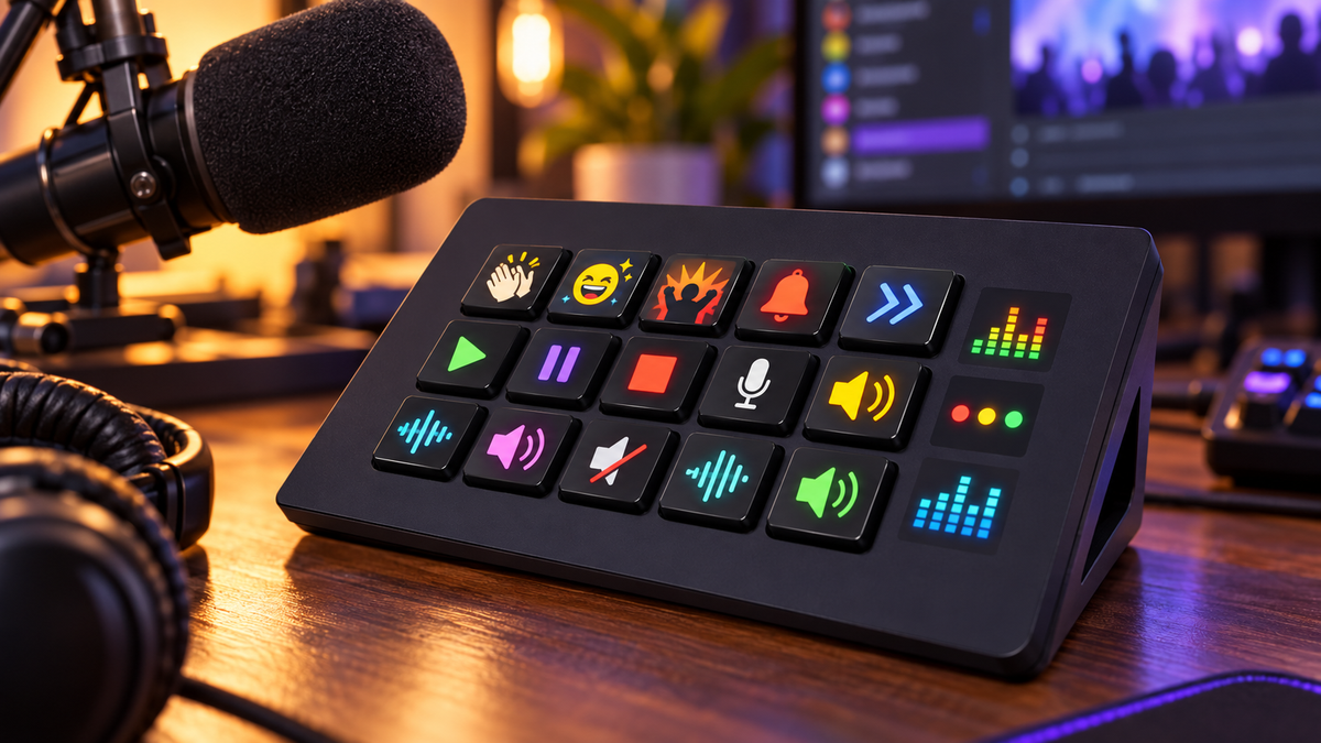 MiraBox Stream Dock Soundpad control page