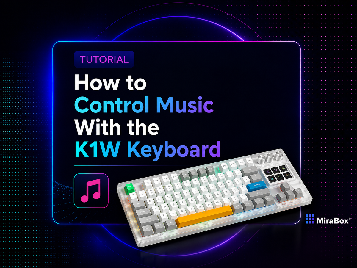 How to Control Music With the K1W Keyboard