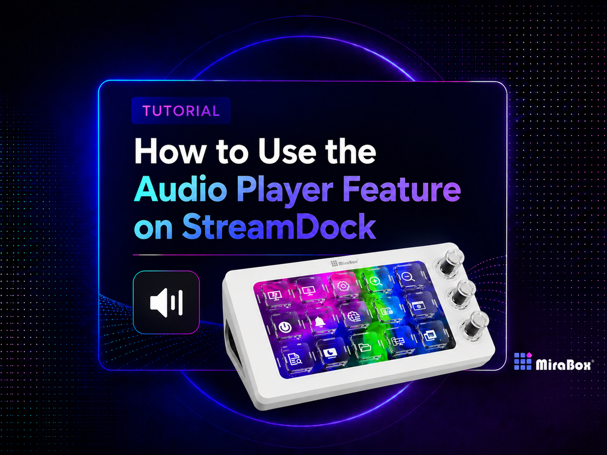 Configure the Audio Player on Stream Dock