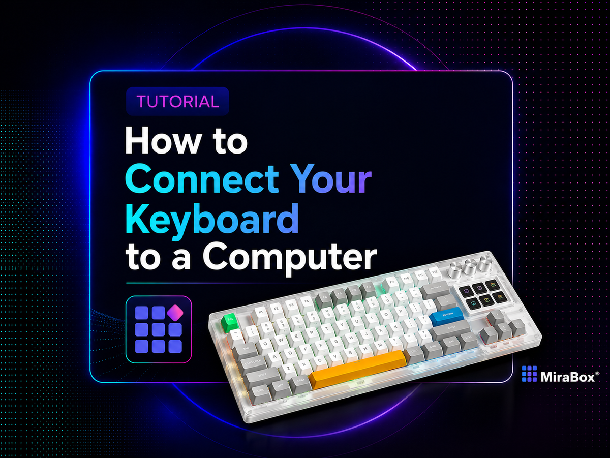 How to Connect Your Keyboard to a Computer