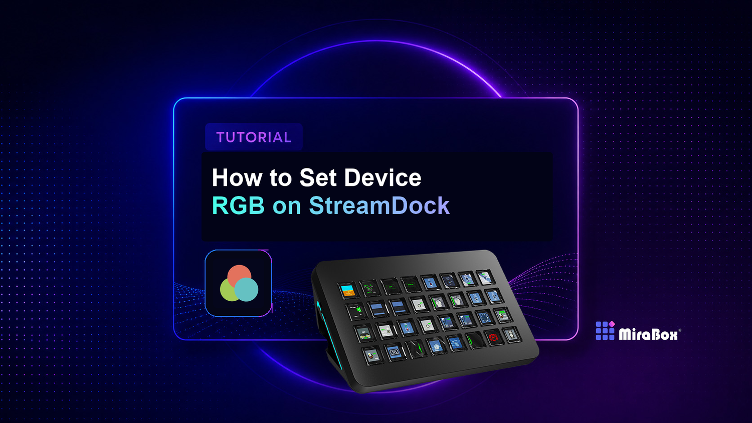 Configure RGB Lighting on Stream Dock