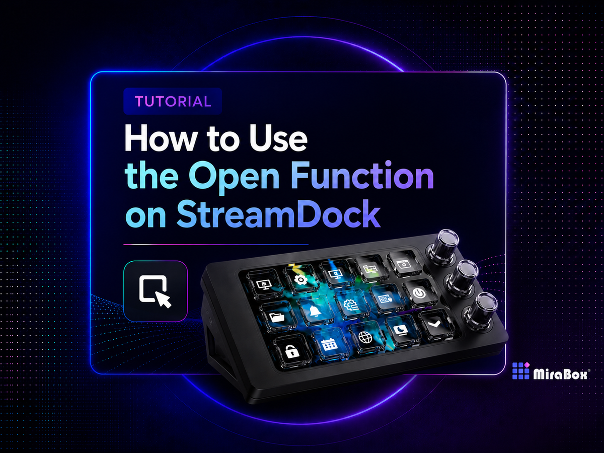 Open and Close Apps, Files, Websites, and Shortcuts on StreamDock