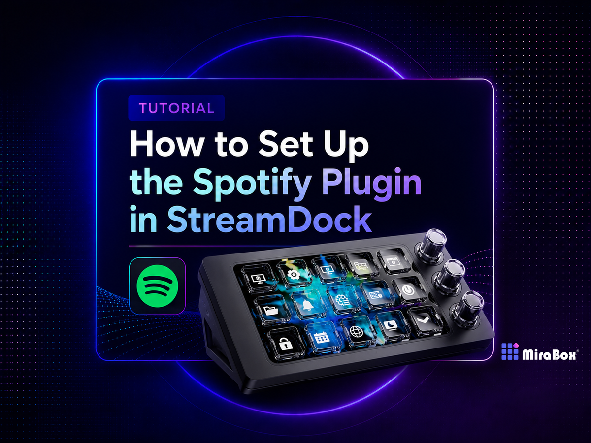 Install and Configure the Spotify Plugin on StreamDock