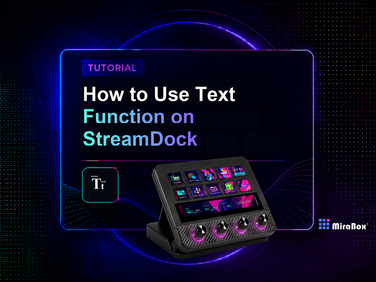 Set Up One-Tap Text Input on Stream Dock