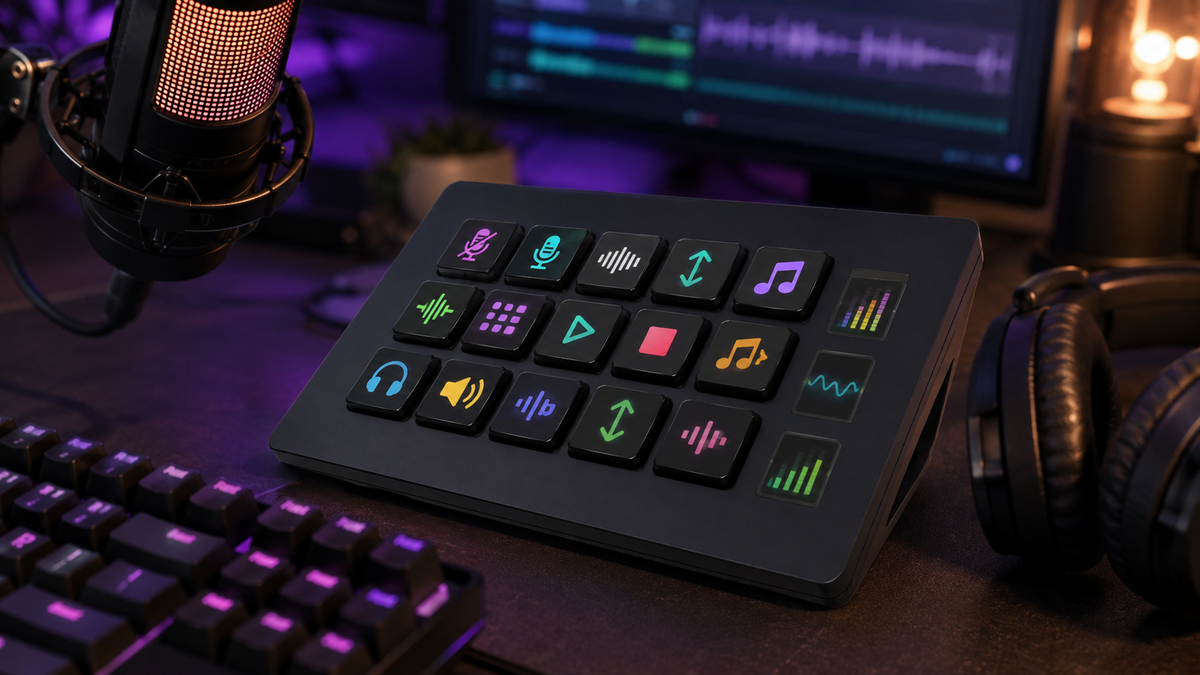 MiraBox Stream Dock for Voicemod controls