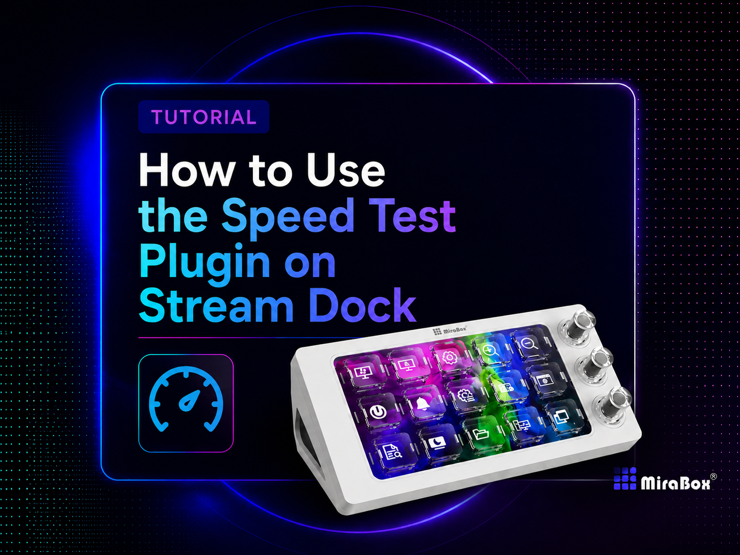 How to Use the Speed Test Plugin on Stream Dock