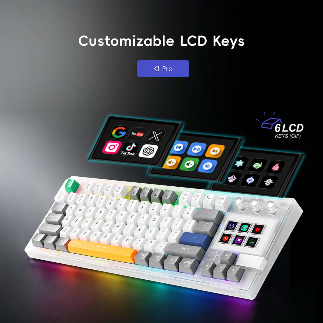 Keyboard With Screen | MiraBox AI Keyboard