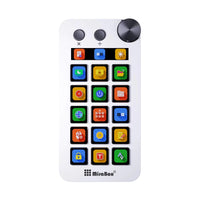 MiraBox N1 Versatile Keypad Streamdeck With Visual Customization And Screen Knob Office Desktop Console Gift