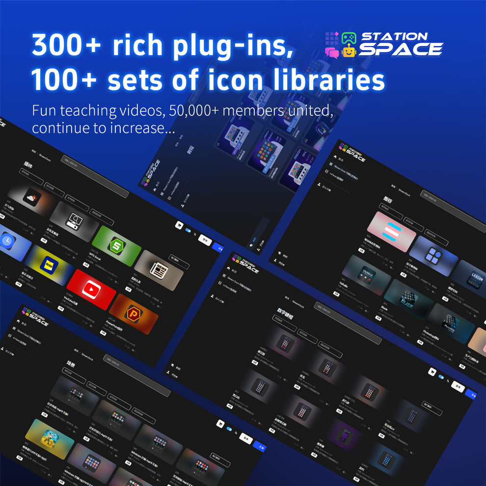 MiraBox N3 Smart Console for Streamers & Creators, 6 LCD Buttons, 3 ...