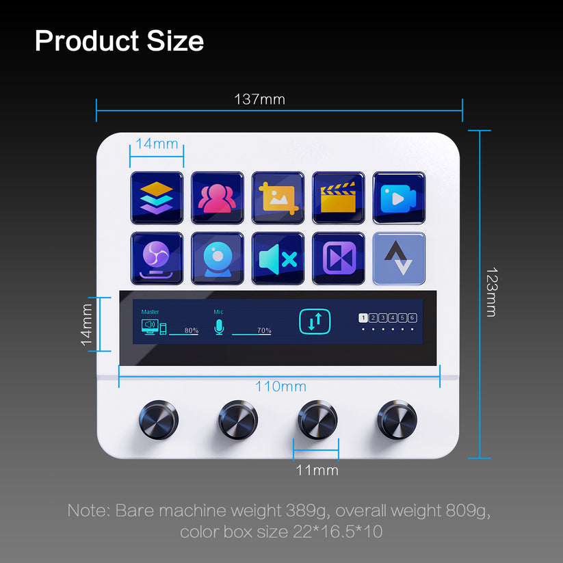 MiraBox N4 - Desktop Revolution StreamDock&Hub