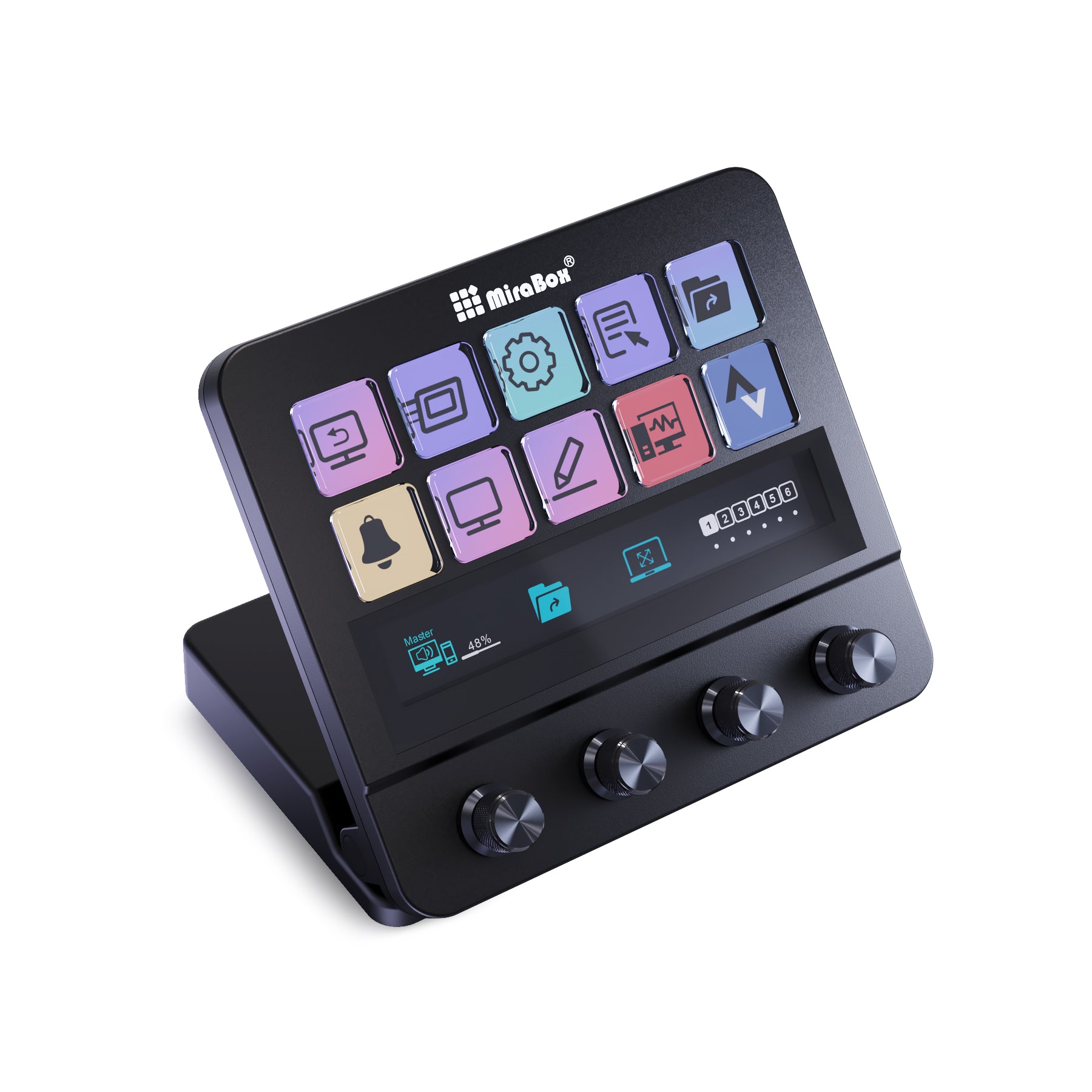 MIRABOX n4（Stream Deck風デバイス） MiraBox N4 - Desktop Revolution StreamDock&Hub