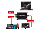 MiraBox Game Capture - HSV321 4K In 1080P@60fps YuY2 Video Capture Card